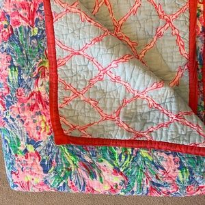 Lilly Pulitzer Quilt & Shams (Potterybarn)